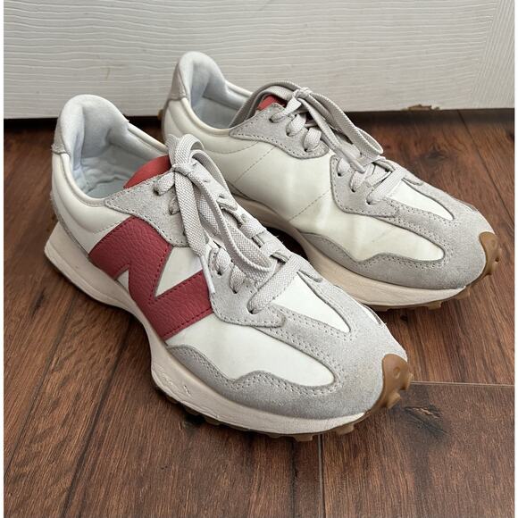 NEW BALANCE Women's 327 Moonbeam Astro Dust Low Top Sneakers Shoes Sz 7 - Picture 8 of 12